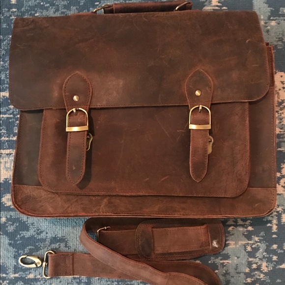 Genuine Leather Camera Bag - Picture 5 of 8
